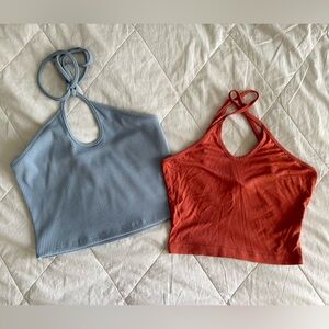 bundle- halter tops!